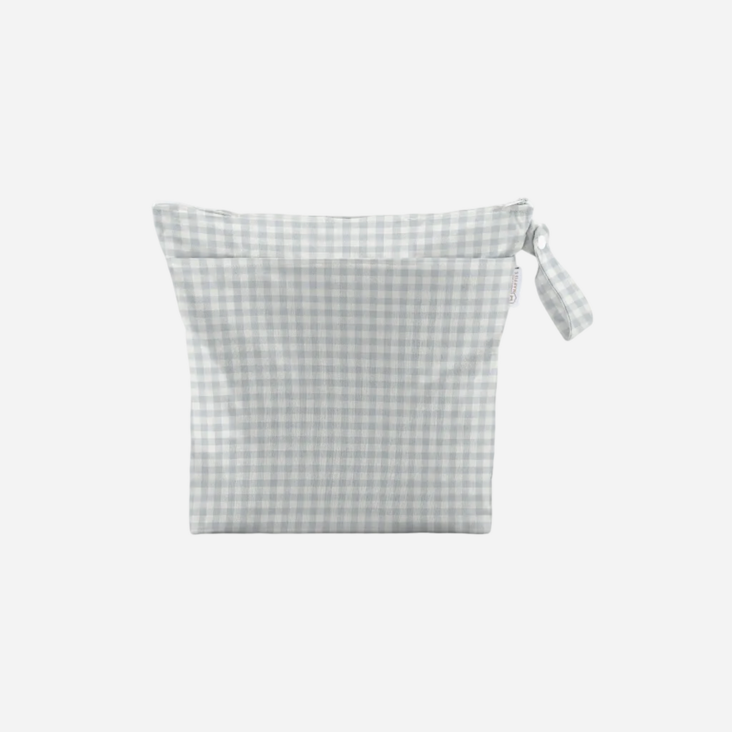 Grab & Go Nappy Wet Bags With Handle - Blue Gingham