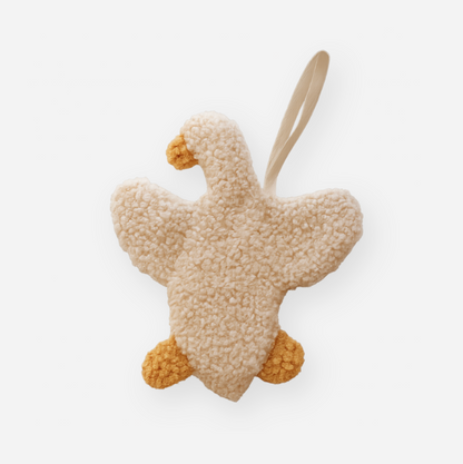 Teddy Fleece Little Goose Dummy Comforter