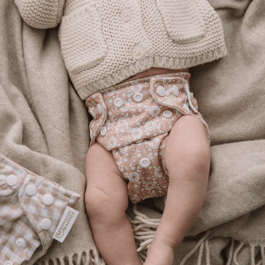 One Size All-In-One Reusable Cloth Nappy - Bloom