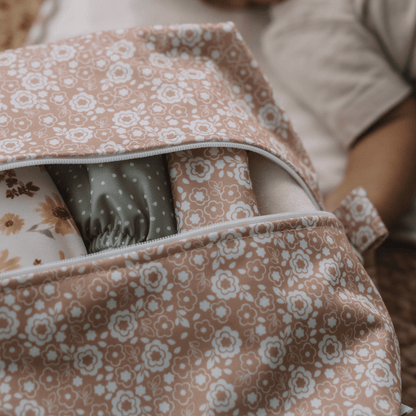 One Size All-In-One Reusable Cloth Nappy - Bloom