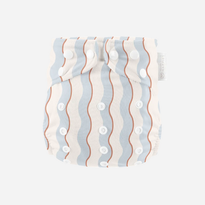 One Size Baby to Toddler Reusable Swim Nappies - Wiggle Waves