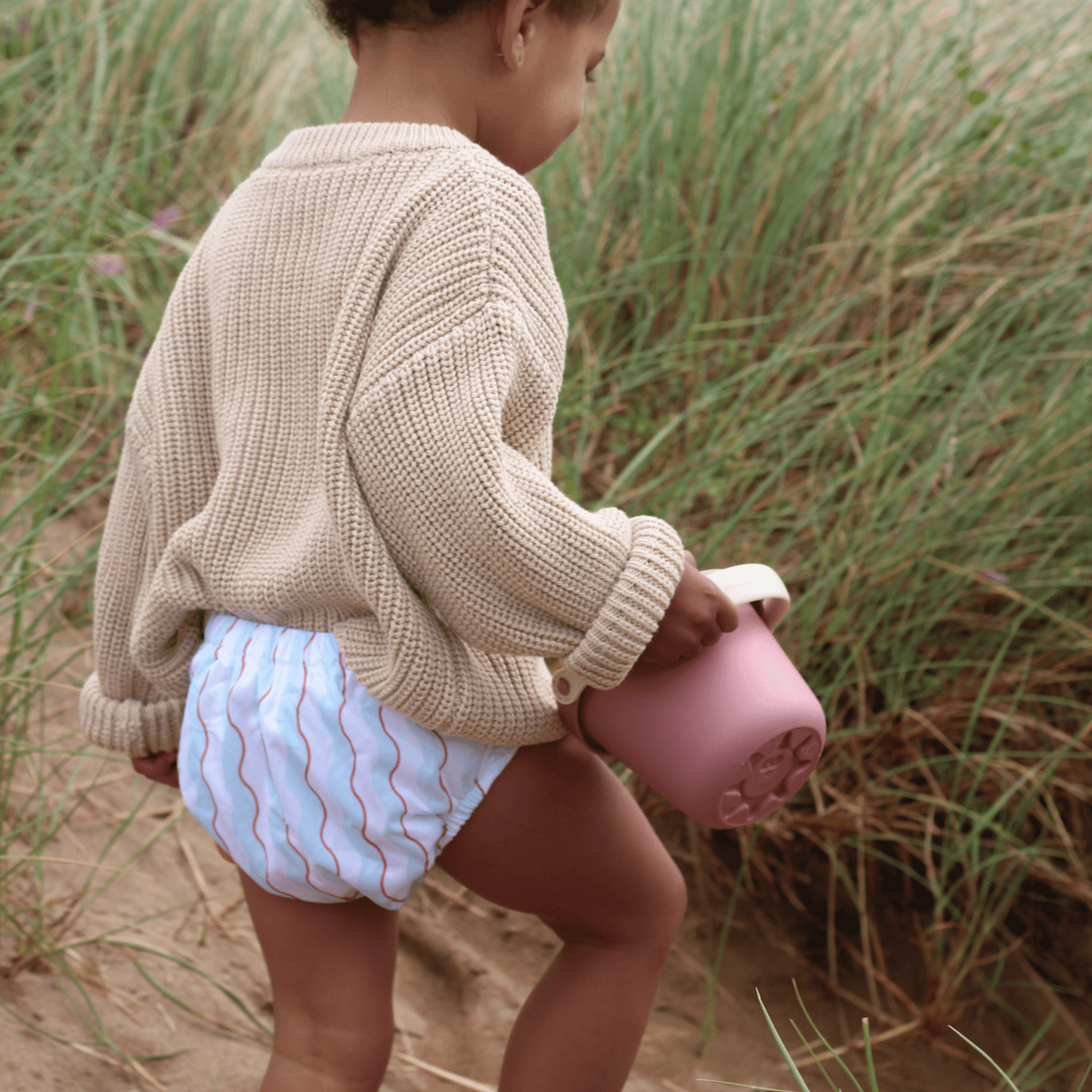 One Size Baby to Toddler Reusable Swim Nappies - Wiggle Waves